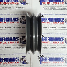 Load image into Gallery viewer, BLP 7mm Crankshaft Pulley 2.720" OD Suit 1" Mandrel, 2 Groove, 66% Ratio