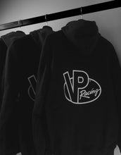 Load image into Gallery viewer, VP Racing EST. 1975 USA Black & White Logo Hoodie