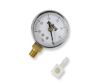 Load image into Gallery viewer, Holley 0-30 Vacuum Gauge 2" Diameter, 1/8" NPT Brass Fitting