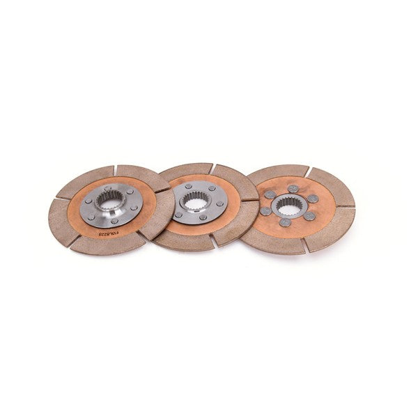 Quarter Master Friction Disc Pack (7.25″, 3-Disc, 1-3/8″ x 10-Spline)