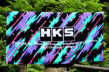 Load image into Gallery viewer, HKS BigTowel Oil Splash Colours ~ 100% Cotton ~ 150cm x 90cm