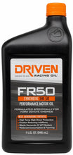 Load image into Gallery viewer, FR50 5W-50 Synthetic Street Performance Oil