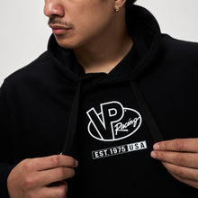 Load image into Gallery viewer, VP Racing EST. 1975 USA Black & White Logo Hoodie