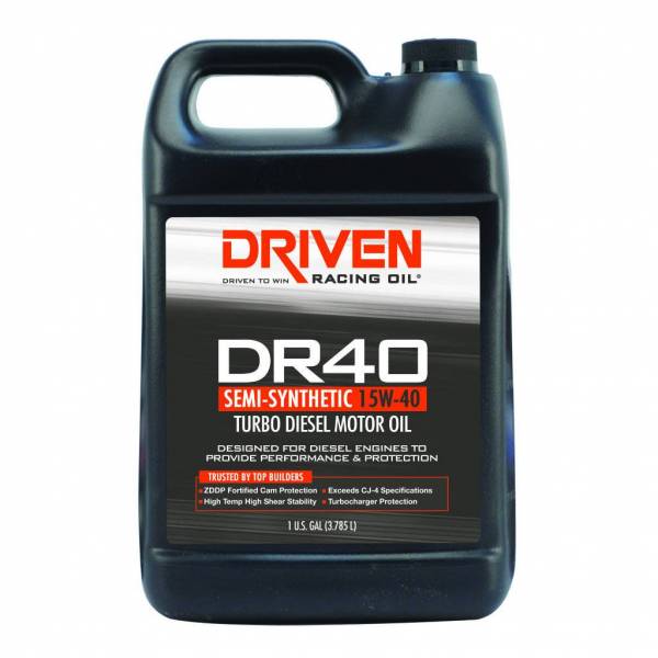 Driven DR40 15W-40 Turbo Diesel Oil ~ 3.785L