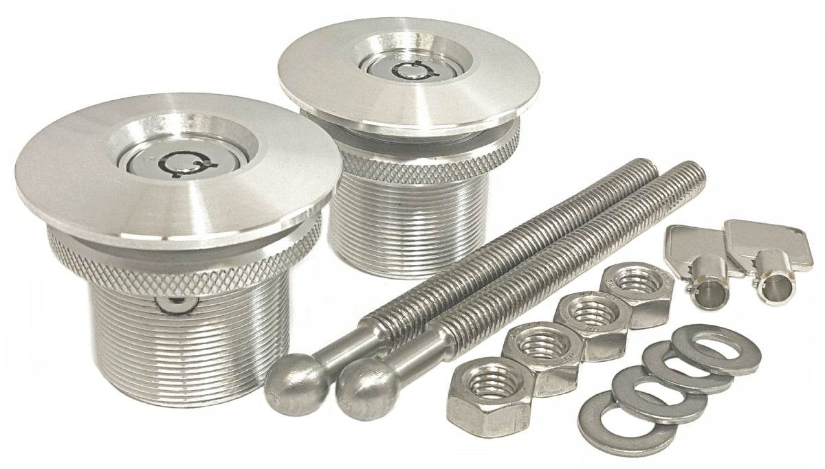 QuikLatch QL38 Lockable Series Hood Pin Kits Pair Performance