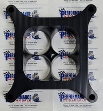 Load image into Gallery viewer, NXTGEN Tapered Style Billet 4150 Carburettor Spacer ~ 1.5 Inch ~ Black Anodised