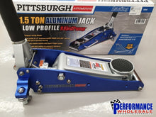 Load image into Gallery viewer, Pittsburgh Aluminium Low Profile Racing Jacks with Rapid Pump
