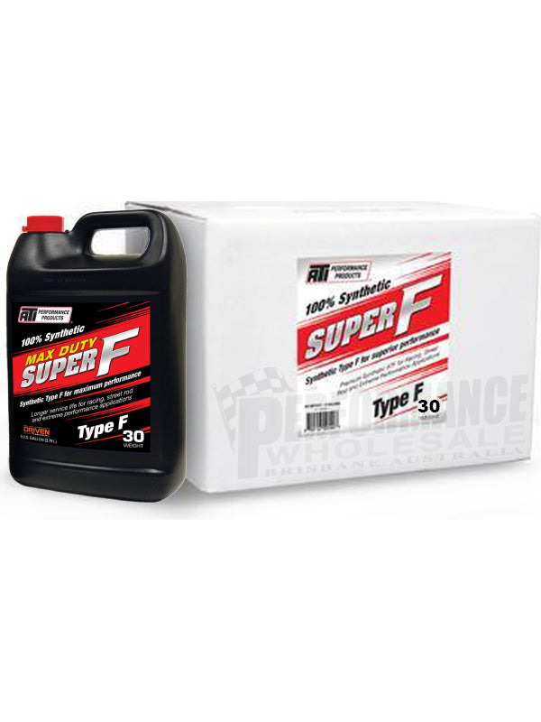 ATI Max Duty Super F® ATF 30 Weight Synthetic Type F Racing Fluid 3.785L~ Box of 4