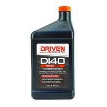Load image into Gallery viewer, Driven DI40 0W-40 Synthetic Direct Injection Performance Motor Oil 946ml