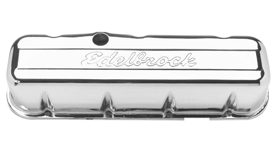 Edelbrock Signature Series Valve Covers for Chevrolet 396-502 V8 '65 & Later