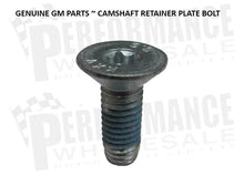 Load image into Gallery viewer, GM Performance Camshaft Retainer Plate Countersunk Bolts
