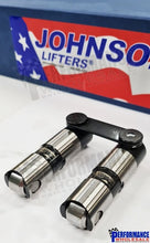 Load image into Gallery viewer, Johnson Lifters® 2112SBR - GM Small Block Chevy Hydraulic Roller Reduced Travel Lifters
