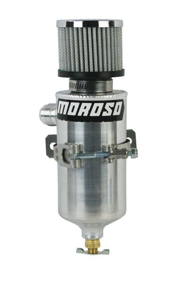 Moroso Aluminium Breather / Catch Can With -12AN Fitting