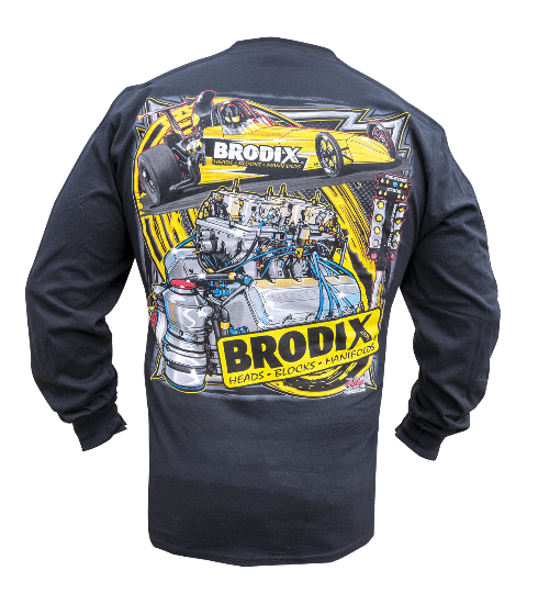 Brodix Drag Racing Long Sleeve T-Shirt ~ Dragster