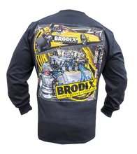 Load image into Gallery viewer, Brodix Drag Racing Long Sleeve T-Shirt ~ Dragster
