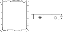 Load image into Gallery viewer, Moroso Fabricated Transmission Pan Suit GM Turbo 700R4, 2.375" Deep