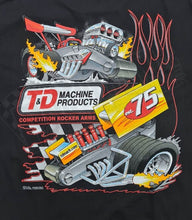 Load image into Gallery viewer, T&amp;D Machine Products T-Shirt ~ Sprintcar &amp; Front Engine Dragster ~ Black
