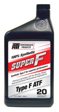 Load image into Gallery viewer, ATI Super F® ATF 20 Weight Synthetic Type F Racing Transmission Fluid ~ Box of 12 x 946ml Bottles