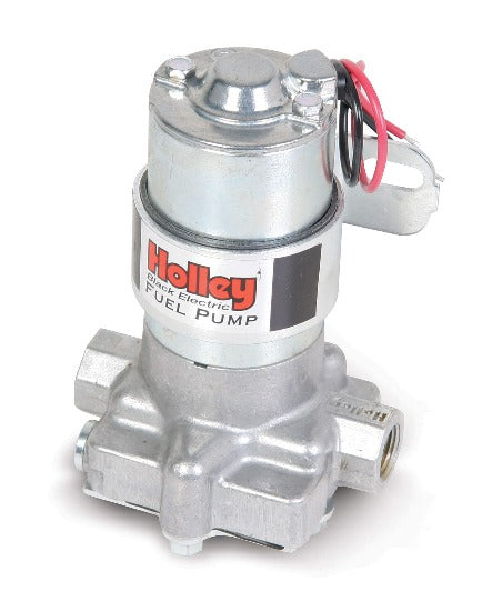 Holley 140 GPH Black® Electric Fuel Pump Suit Carby Engines ~ Compatible With Gasoline, Alcohol or Methanol Fuels