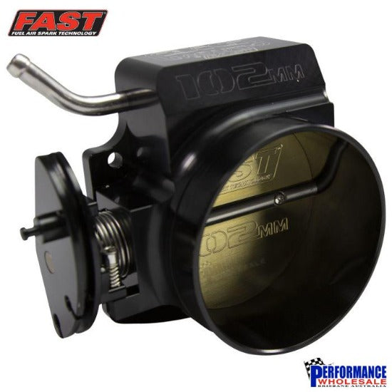 FAST 102mm Big Mouth Throttle Body Without TPS or IAC - Black