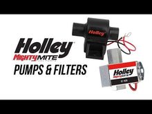 Load and play video in Gallery viewer, Holley Mighty Mite 32 GPH Electric Fuel Pump, 4-7 PSI