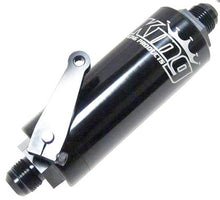 Load image into Gallery viewer, King Billet Fuel Filter With Shut Off Valve With 100 Micron Element