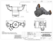 Load image into Gallery viewer, Meziere Electric Water Pump Suit Chevy BB, 35GPM Standard Motor