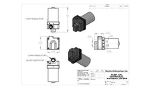 Load image into Gallery viewer, Meziere Remote Electric Water Pump, 20 GPM Inline, Single in-single out