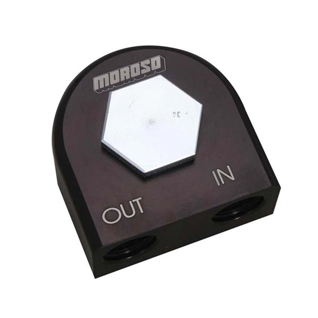Moroso Universal Remote Oil Filter Adapter, 13/16