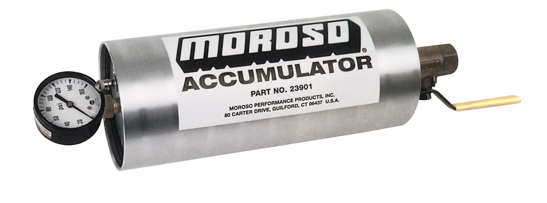 Moroso Oil Accumulator, 1.5 Quart Capacity, 10