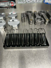 Load image into Gallery viewer, Warspeed Billet Anodised Piston Ring Organisation Tray With SP Tools Feeler Gauge Set