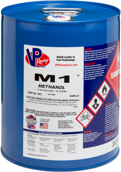 VP Fuels M1 Racing Methanol - 19 Litre