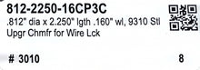 Load image into Gallery viewer, CP-Carrillo 9310 Steel Wrist Pin - Set of 8
