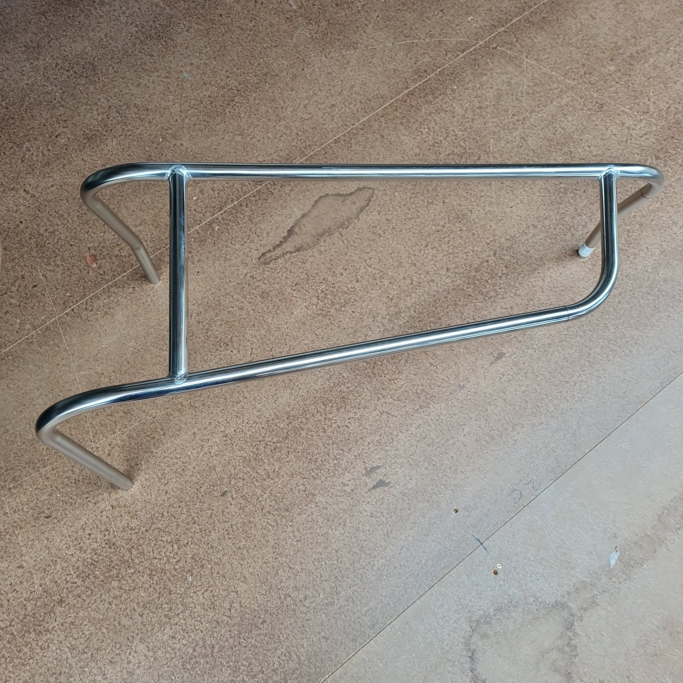 BHR Stainless Sprintcar Left Hand Double Row Nerf Bar