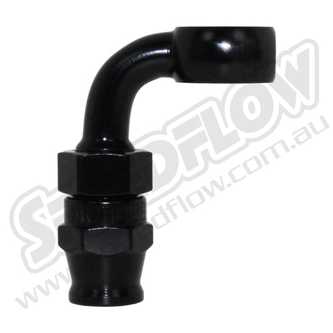 Speedflow 200 Series 3/8-M10 Banjo Hose End 90 Degree – Aluminium