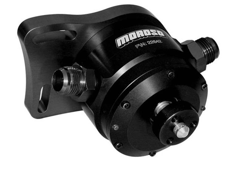 Moroso Enhanced Design 4-Vane Vacuum Pump With Mounting Bracket