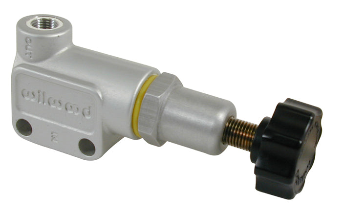 Wilwood Adjustable Brake Proportioning Valve, M10 x 1.0 Bubble Flare Thread ~ ASRF Approved