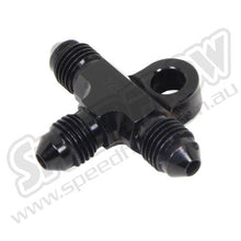 Load image into Gallery viewer, Speedflow -3 Male Tee with Bracket, Steel or Aluminium
