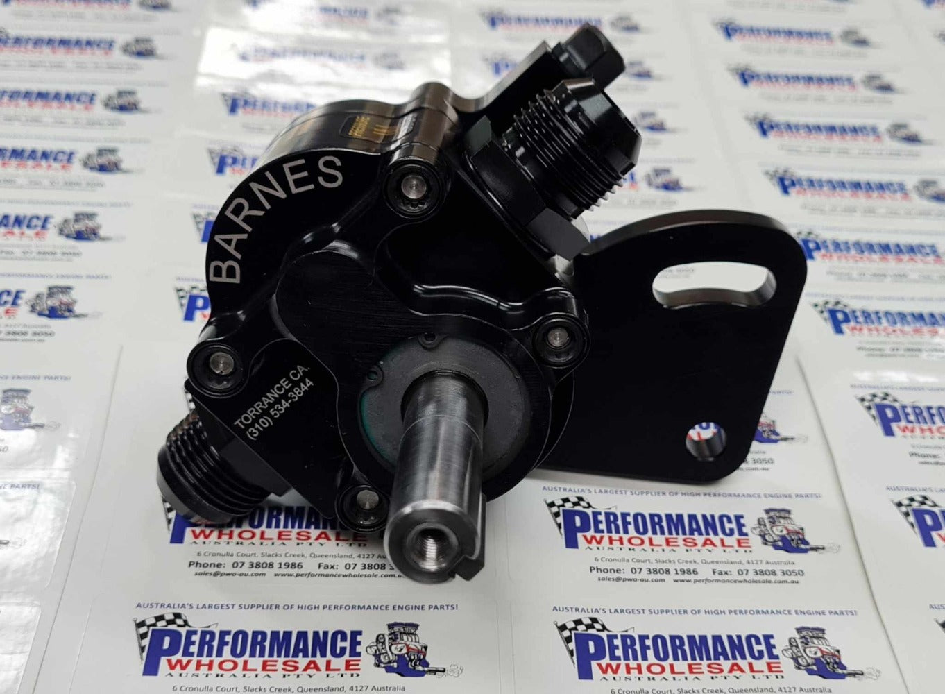 Barnes Racing Pump Rear Drive Barnes Single Stage Belt Drive Oil Pump – Performance Wholesale PTY LTD