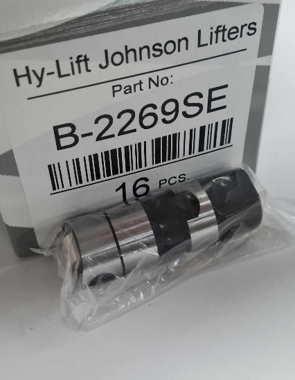 Hy-Lift Johnson OEM Style Drop In Hydraulic Roller Lifters Suit Chrysler V6, V8 and V10 Engines, 1985-2007 with Direct Shot Oiling