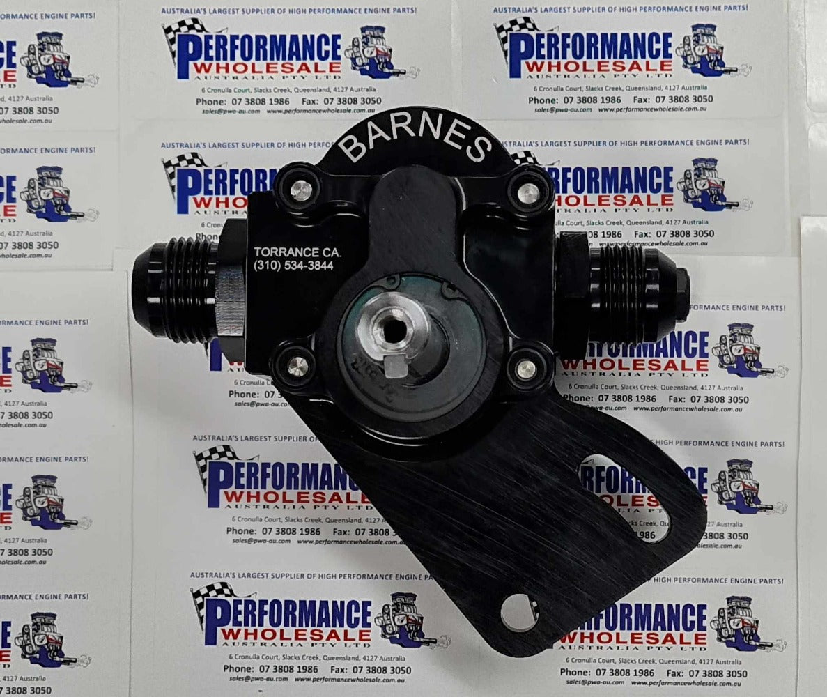 Barnes Racing Pump Rear Drive Barnes Single Stage Belt Drive Oil Pump – Performance Wholesale PTY LTD