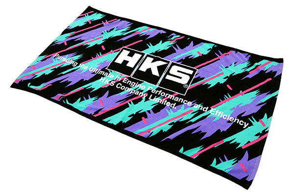 HKS BigTowel Oil Splash Colours ~ 100% Cotton ~ 150cm x 90cm