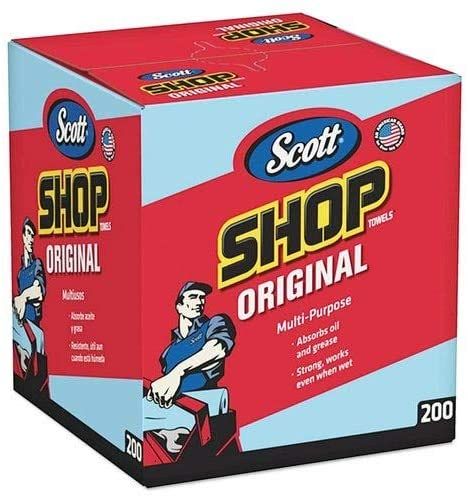 Scott Shop Towels Pop Up Box - 200 Sheets