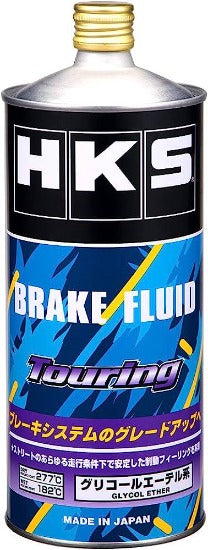 HKS Touring Brake Fluid 1 Litre,  Dry Boiling Point 272℃, Wet Boiling Point 182℃