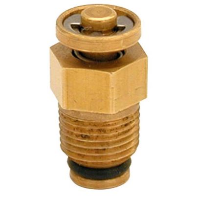 Moroso Brass Air Bleed Valve, Fits 1/8