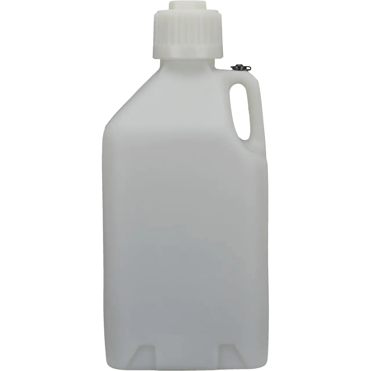 Scribner Motorsport Fluid Container - Square - 5 Gallon - White