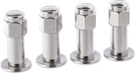 Weld Racing Closed End Wheel Nuts, 7/16-20 Thread, 4 Pack, Suit Prostar, Draglite, Rodlite