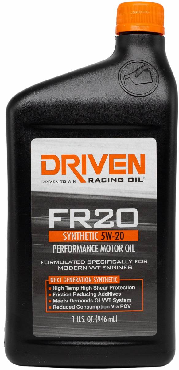 FR20 5W-20 Synthetic Street Performance Oil