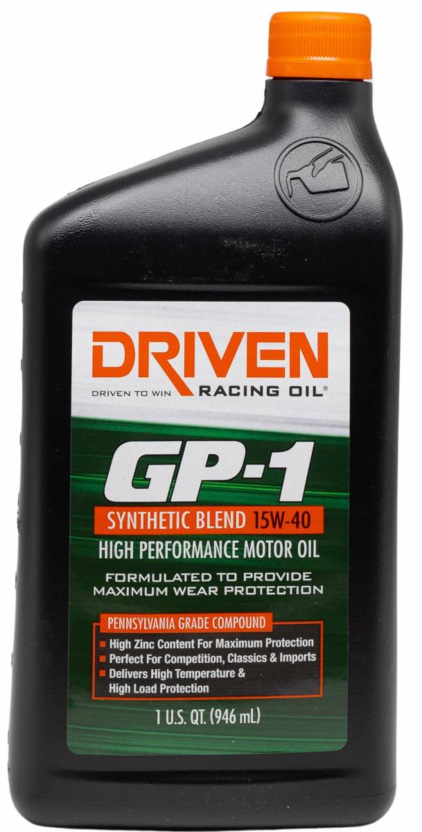 GP-1 15W-40 Synthetic Blend High Performance Oil