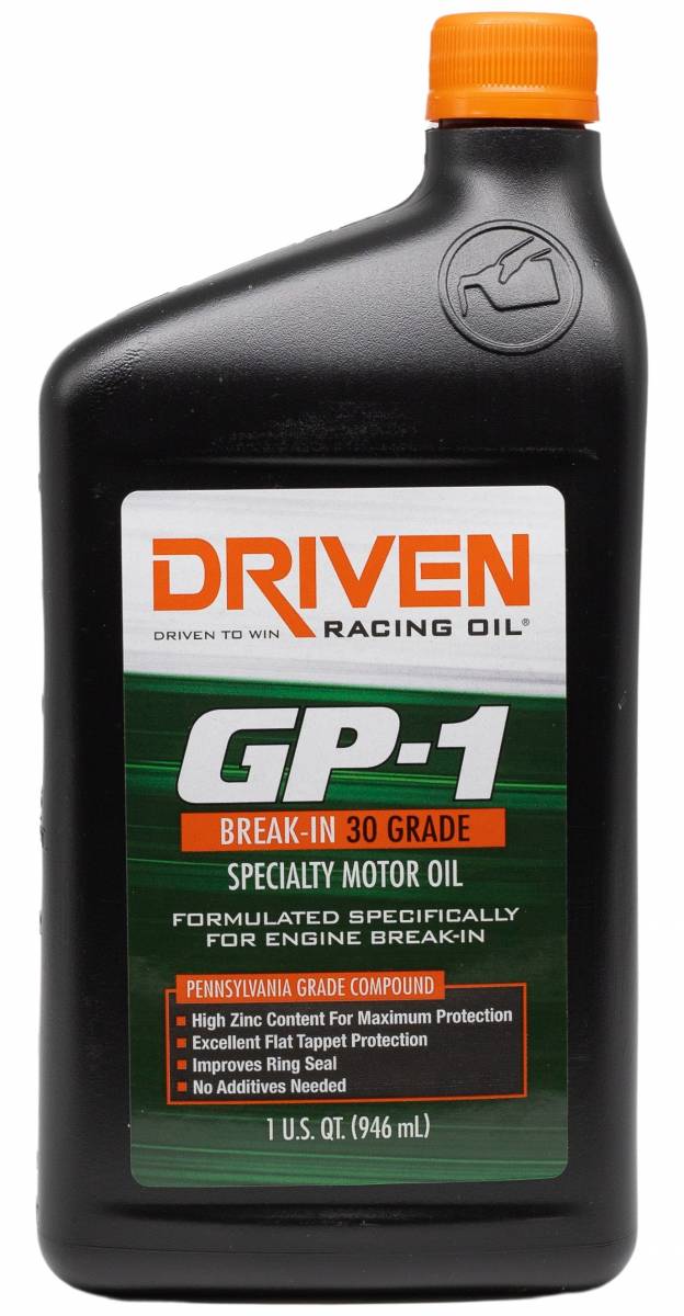 GP-1 30 Grade Break-In Specialty Motor Oil